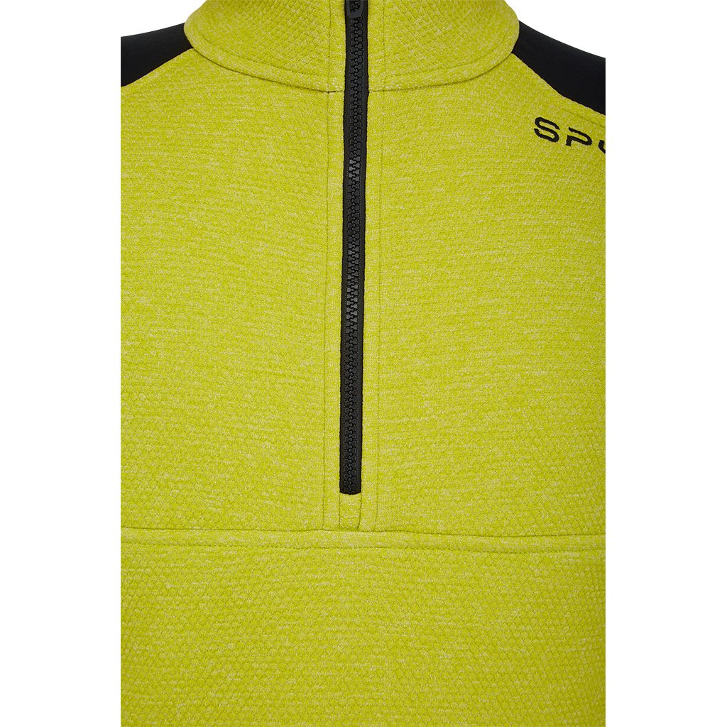 Mens Wengen Half Zip - Citron