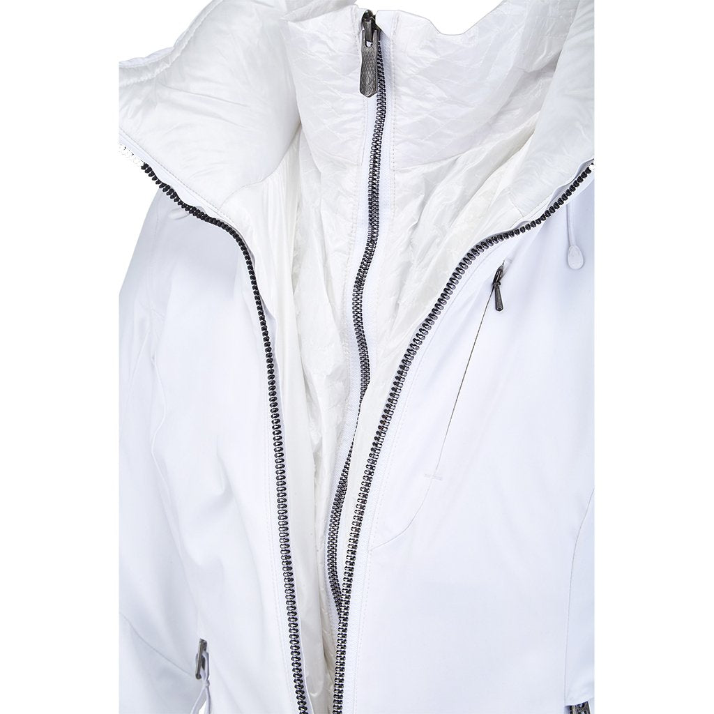 Womens Pinnacle No Faux Fur - White