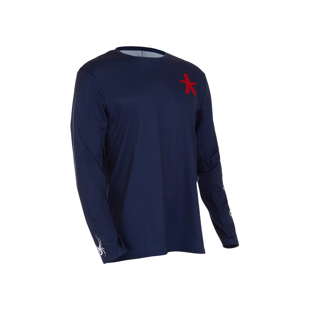 Mens USA Snow Crew - Indigo
