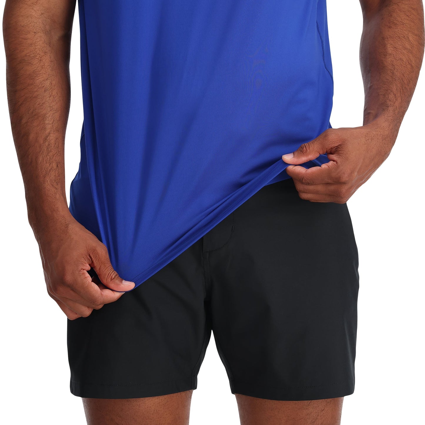 Mens Arc Short Sleeve Tech Tee - Electric Blue