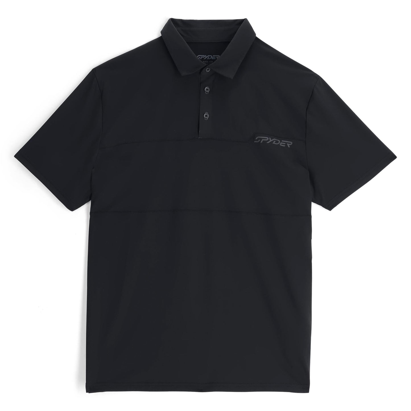 Men Links Short Sleeve Tech Polo - Black