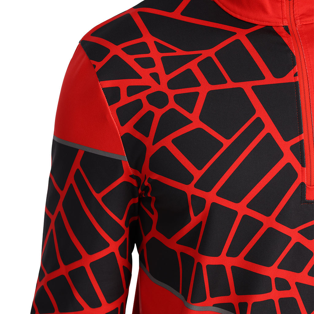 Mens Vital Half Zip - Volcano