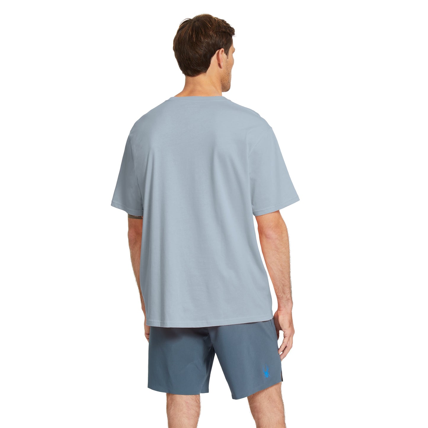 Men Wordmark Short Sleeve Tee - Carolina Blue