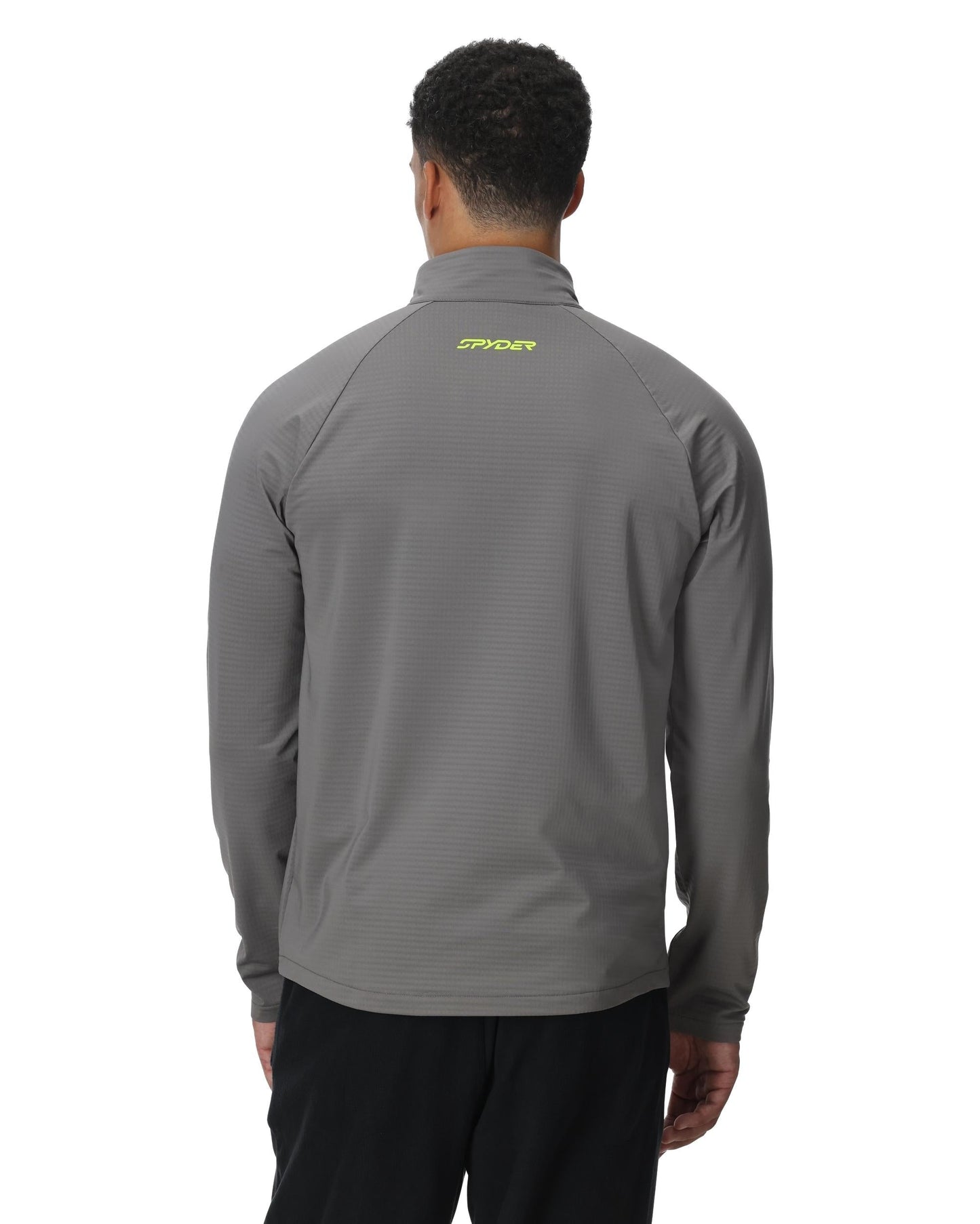Mens Gridweb Half Zip - Storm