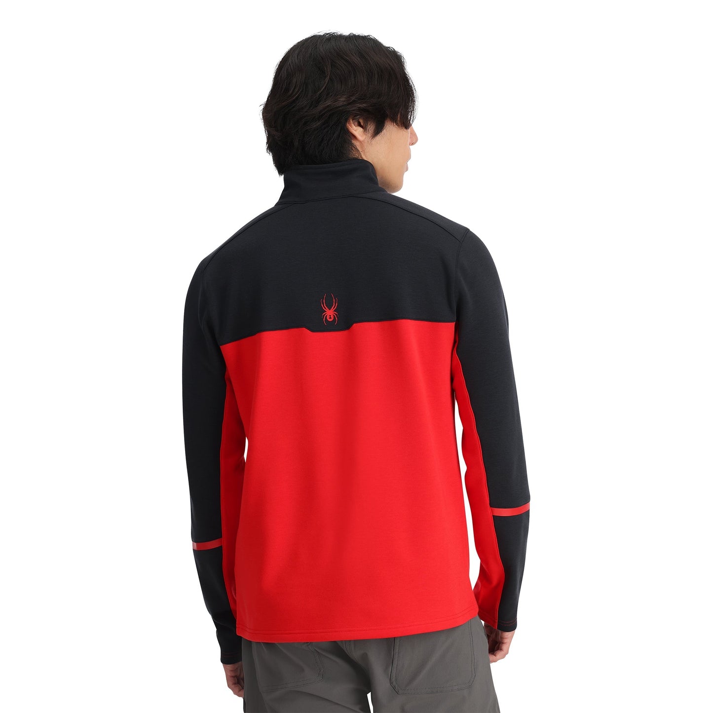 Mens Speed Half Zip - Spyder Red