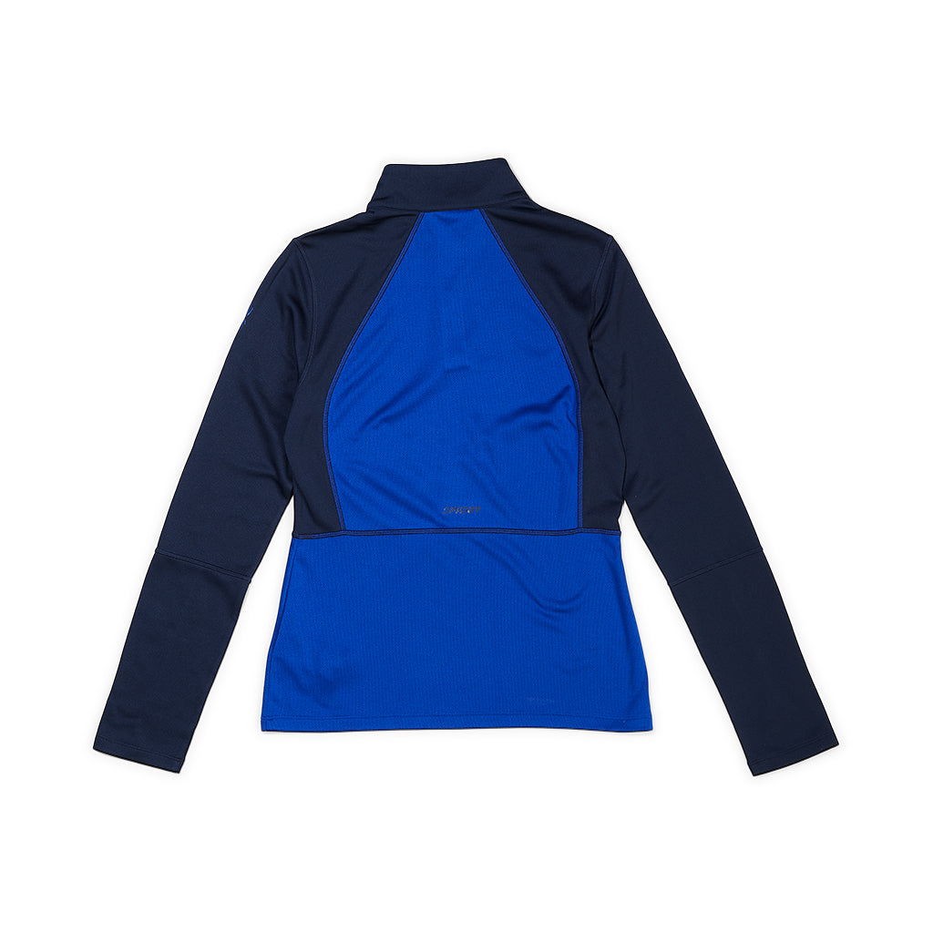 Womens Charger 1/2 Zip - Electric Blue