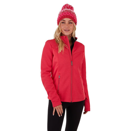 Womens Encore Full Zip - Cerise