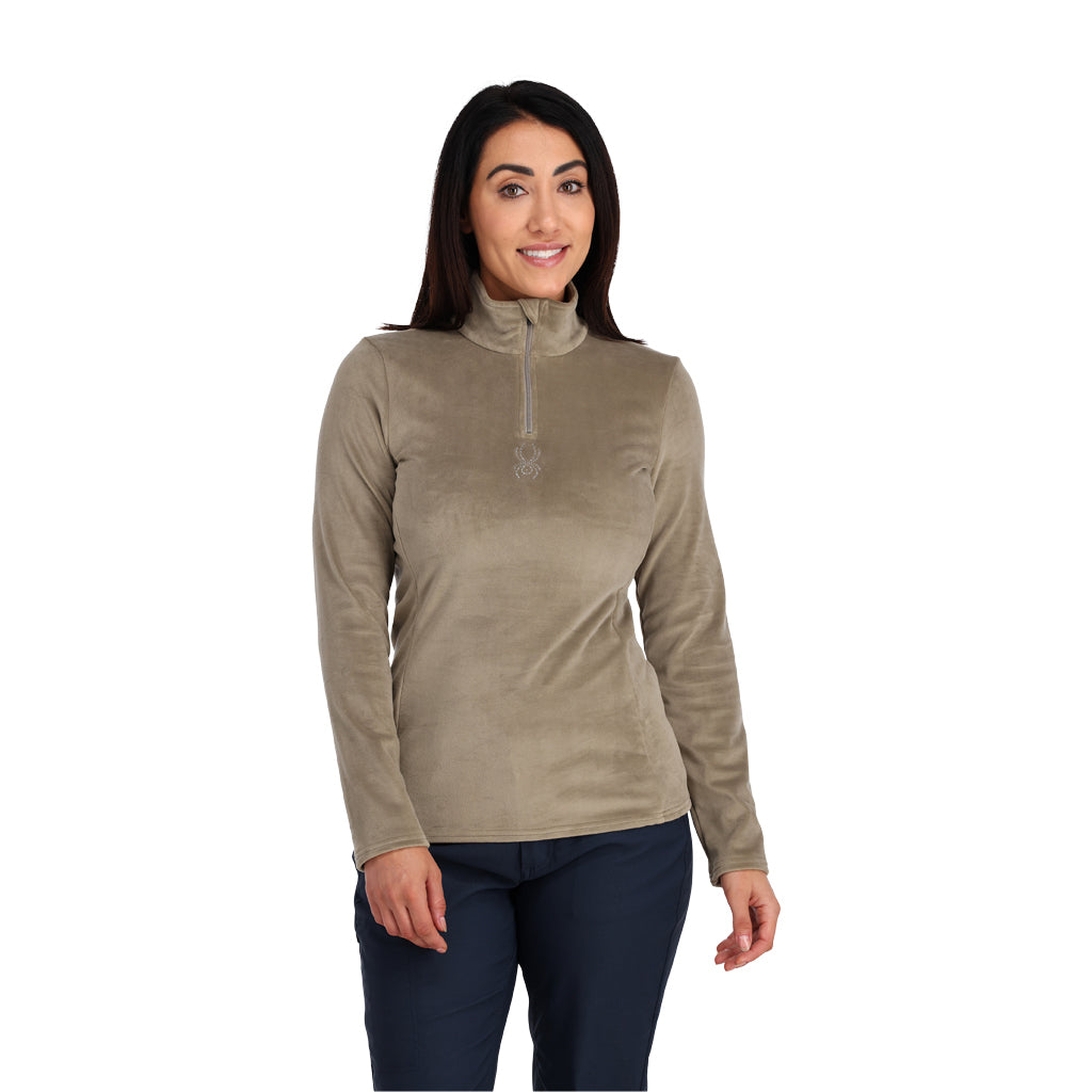 Womens Shimmer Bug Half Zip - Cashmere (2022)