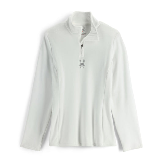 Womens Shimmer Bug Half Zip - White (2022)