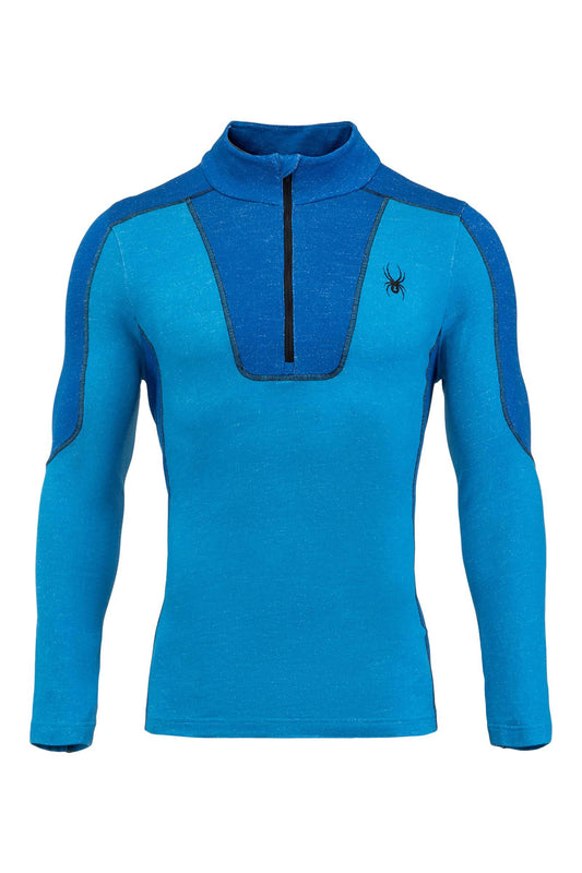 Elevation Half Zip  - Lagoon
