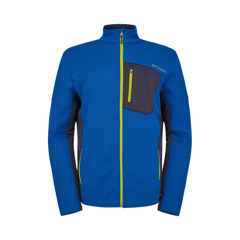 Mens Bandit Full Zip - Old Glory Ebony