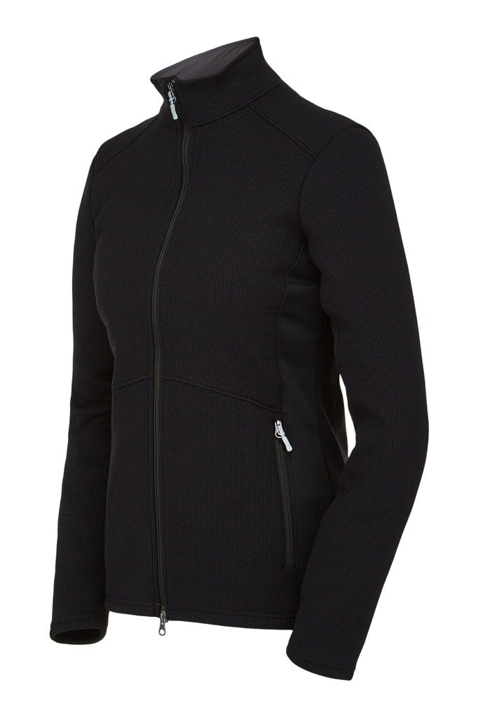 Womens Bandita Full Zip - Black