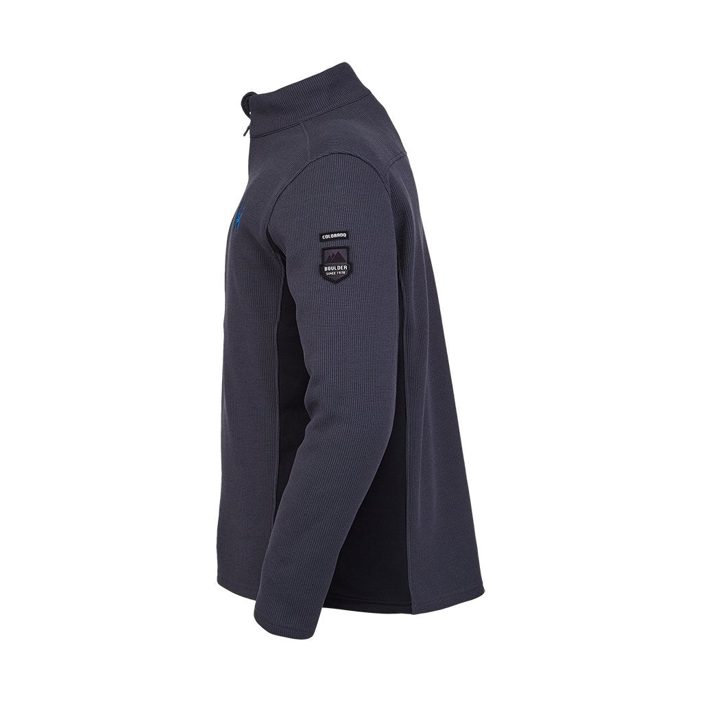 Mens Bandit Wengen Half Zip - Ebony