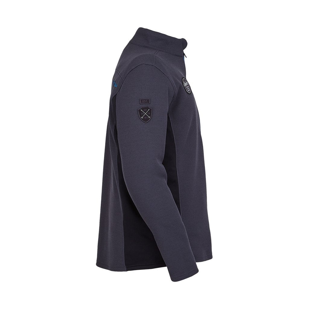 Mens Bandit Wengen Half Zip - Ebony