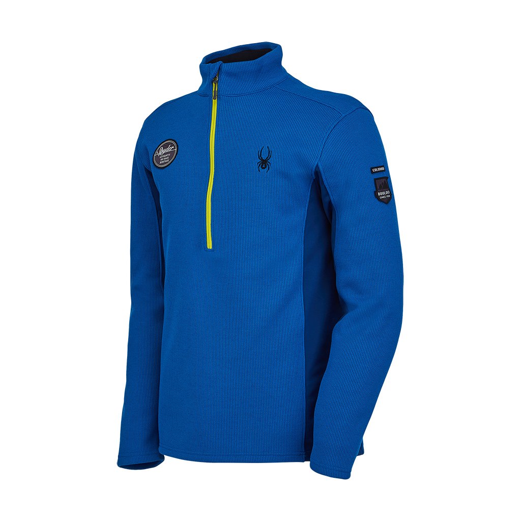 Mens Bandit Wengen Half Zip - Old Glory