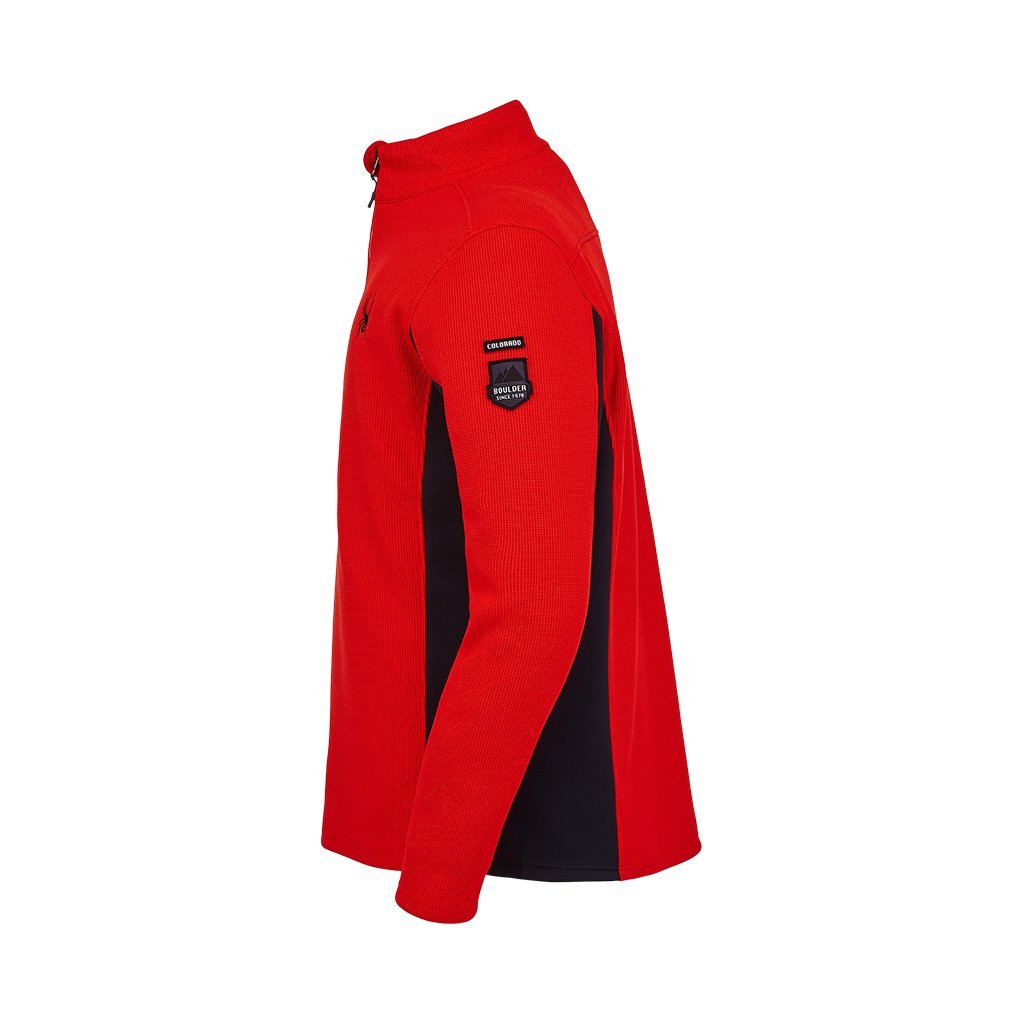 Mens Bandit Wengen Half Zip - Volcano