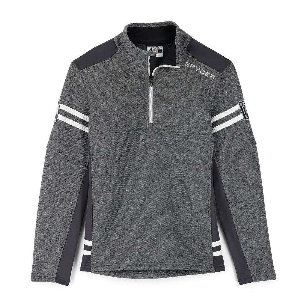 Mens Wengen Half Zip - Ebony