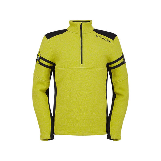 Mens Wengen Half Zip - Citron