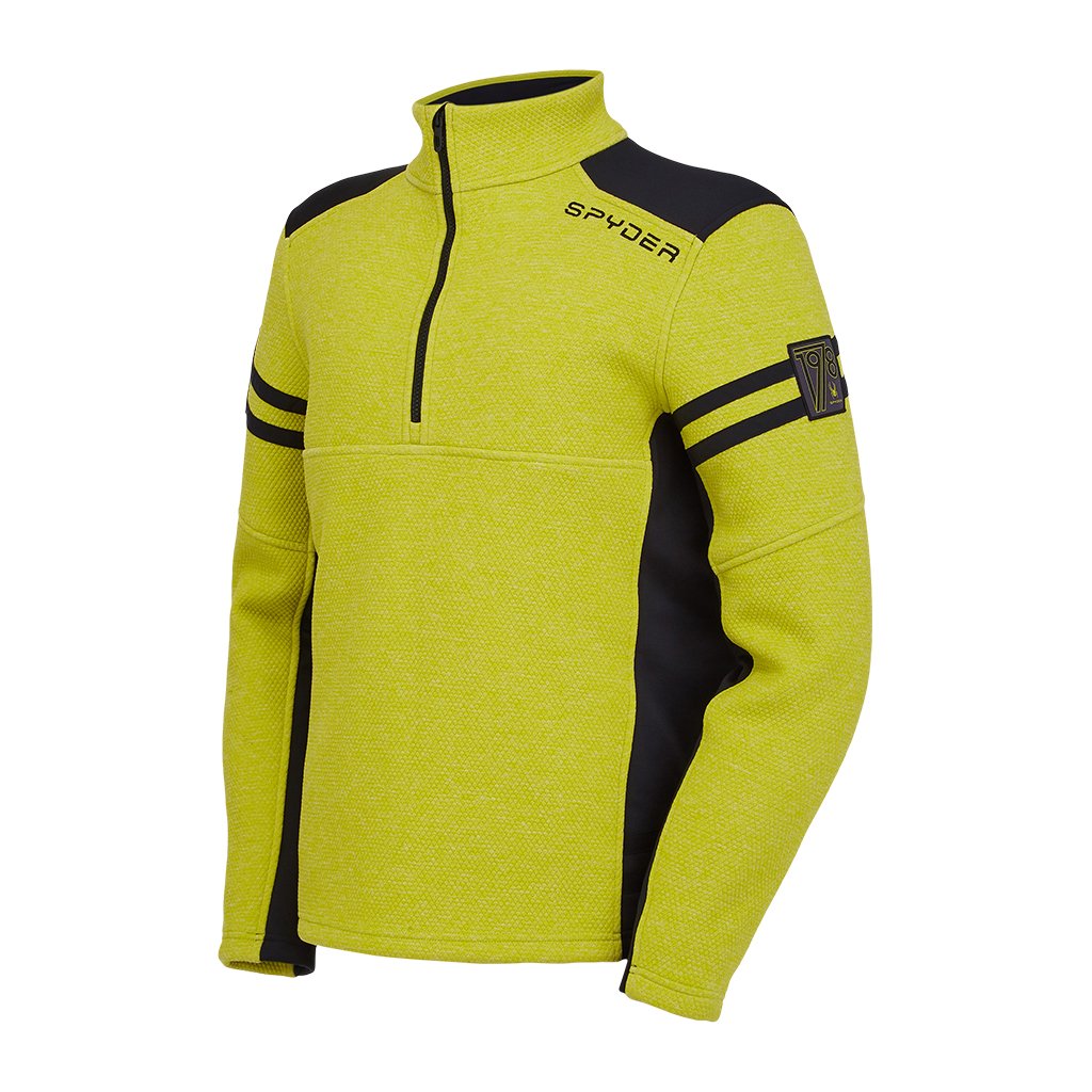 Mens Wengen Half Zip - Citron