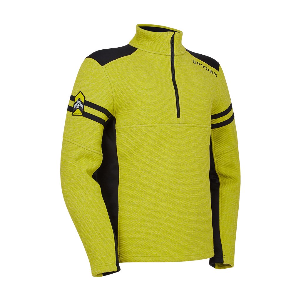 Mens Wengen Half Zip - Citron