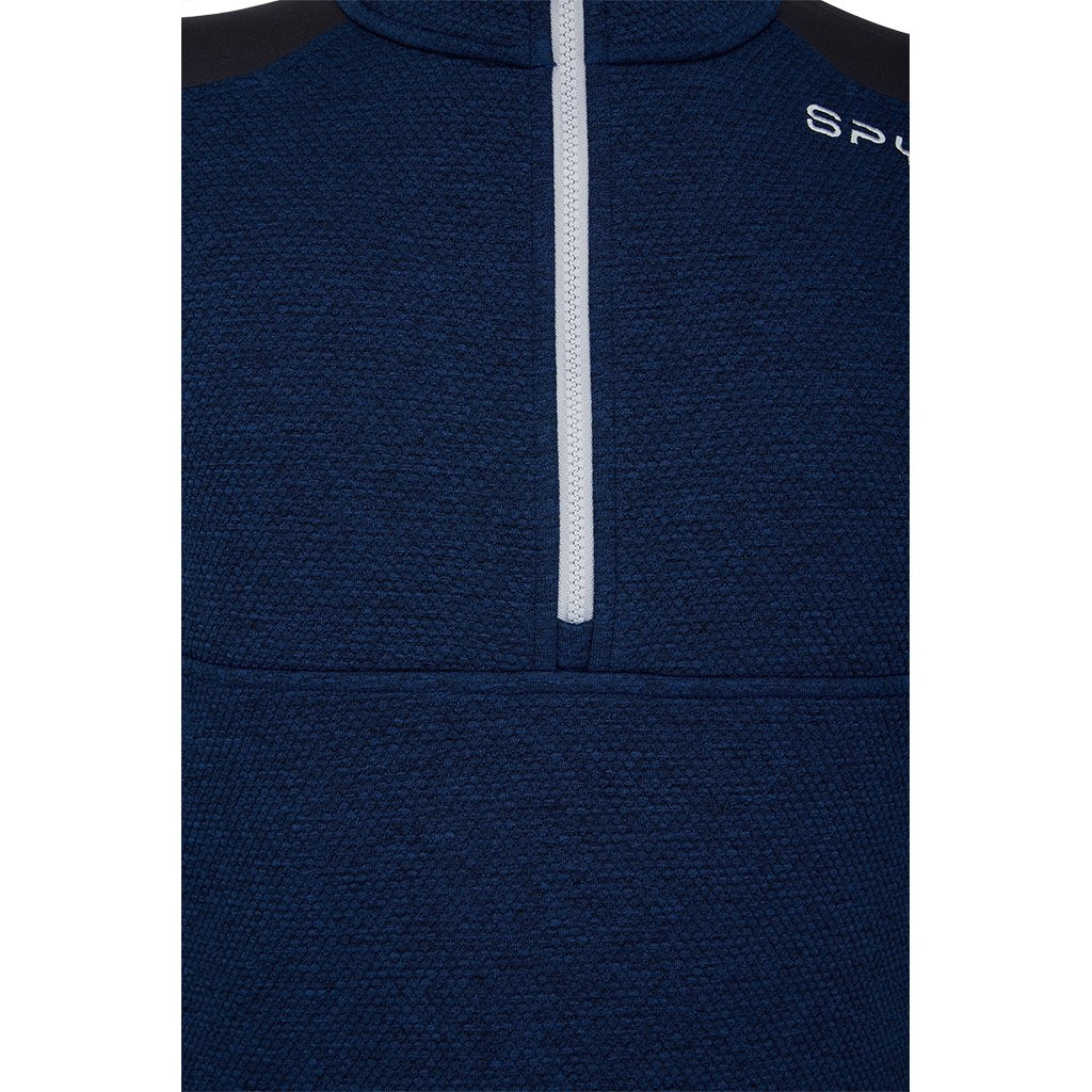 Mens Wengen Half Zip - Abyss