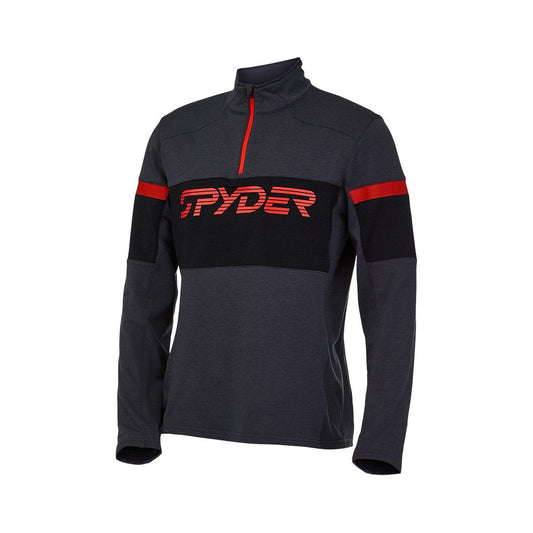 Mens Speed Half Zip - Ebony