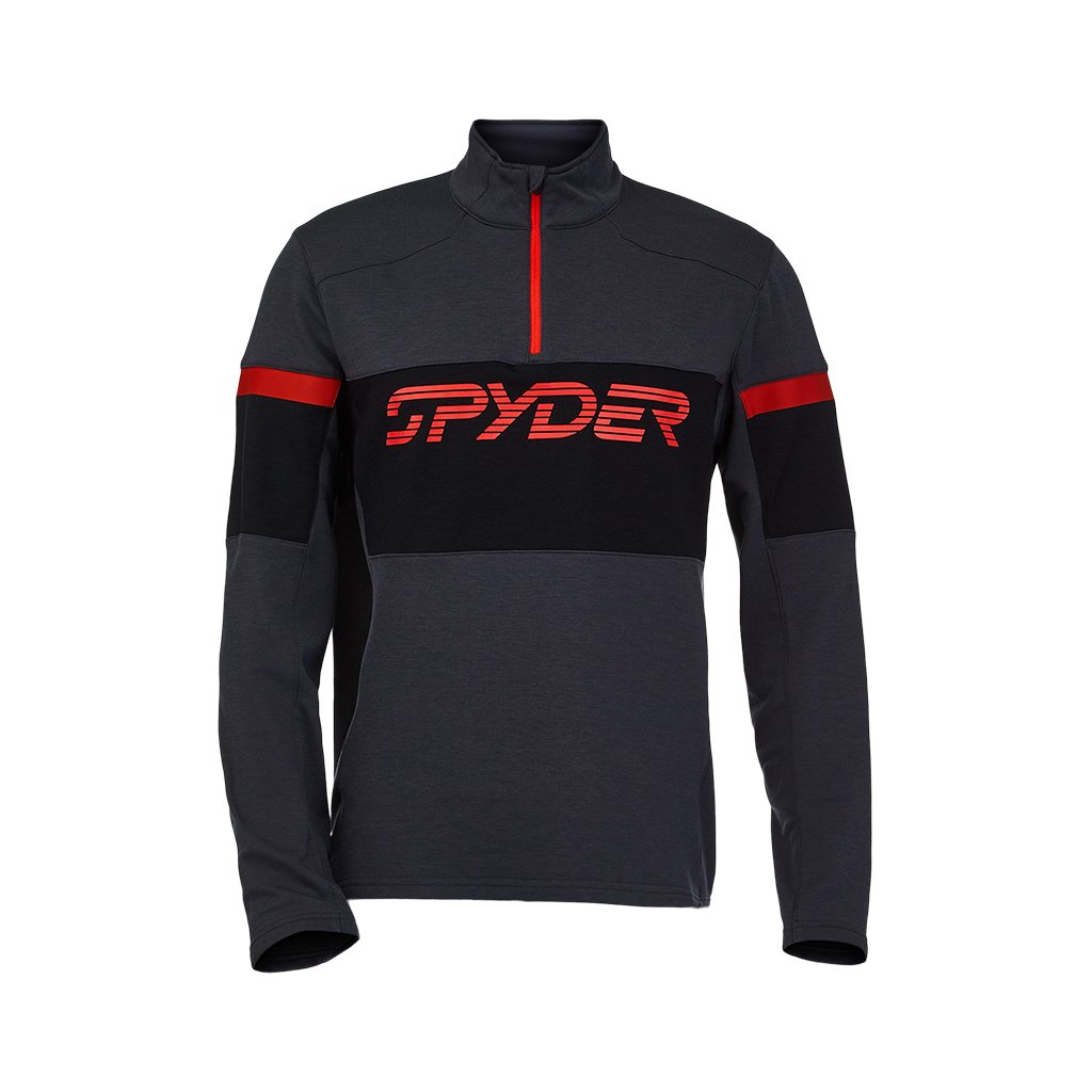 Mens Speed Half Zip - Ebony