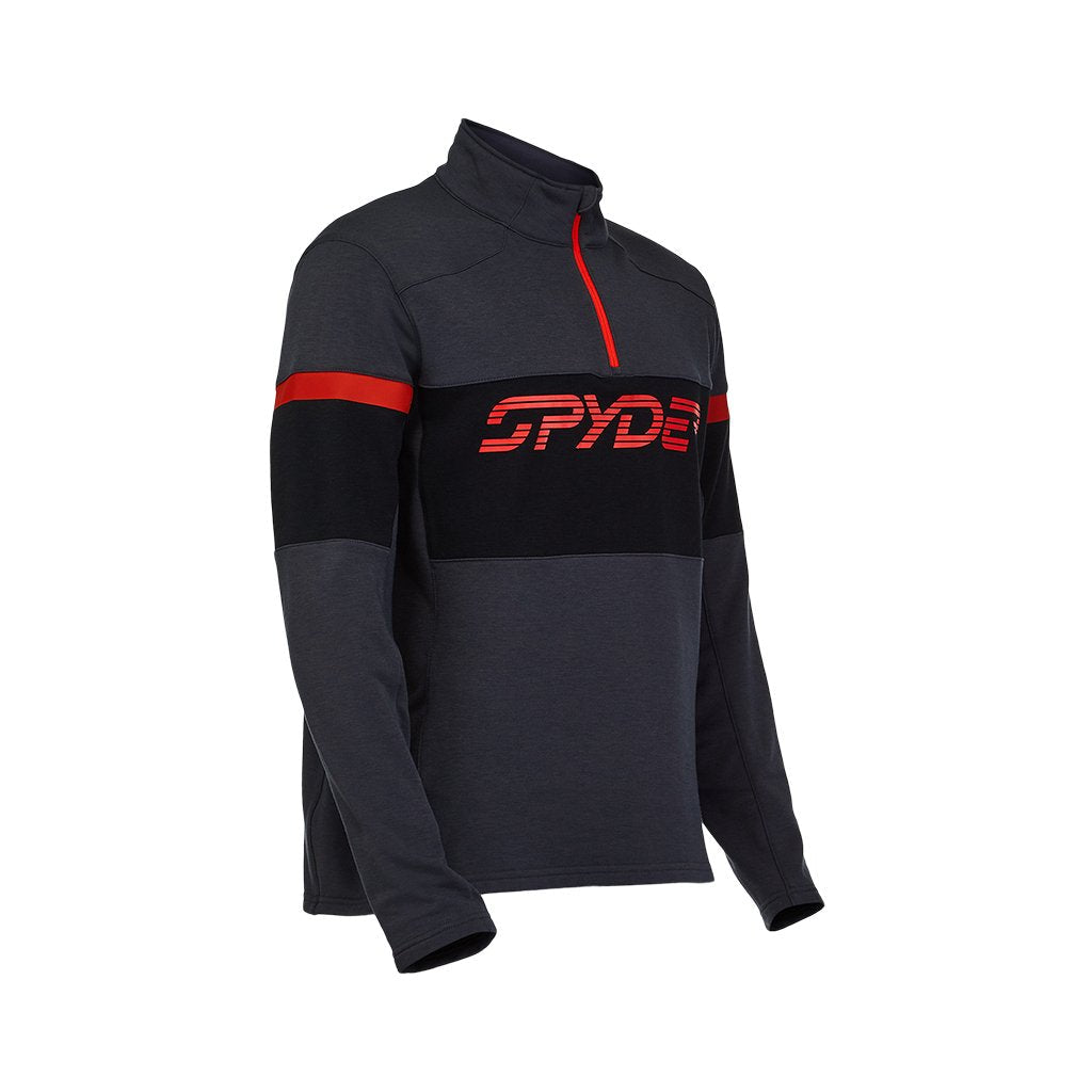 Mens Speed Half Zip - Ebony