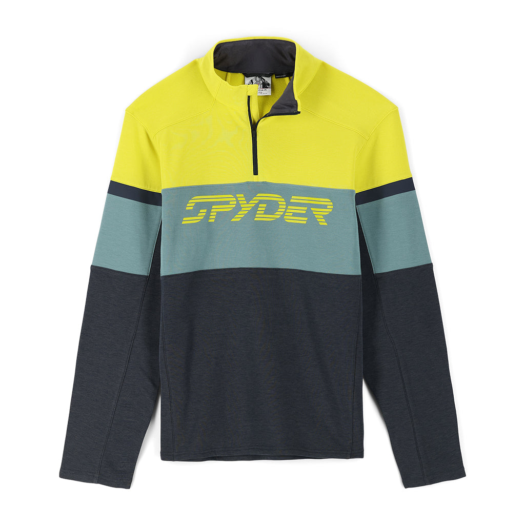 Mens Speed Half Zip - Ebony Citron (2022)