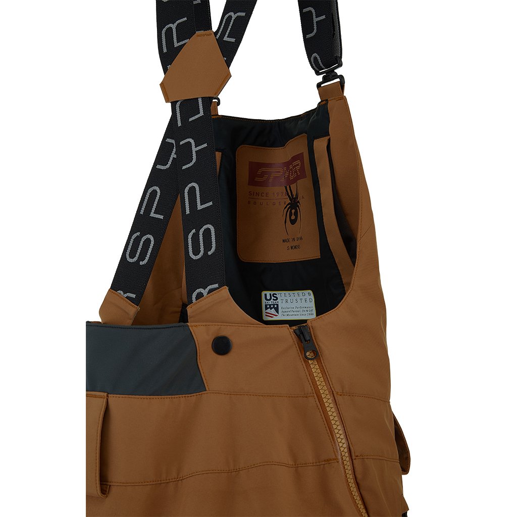 Solitaire Bib    - Caramel