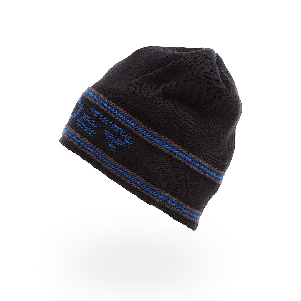 Mens Retro Logo Knit Hat - Black (2022)