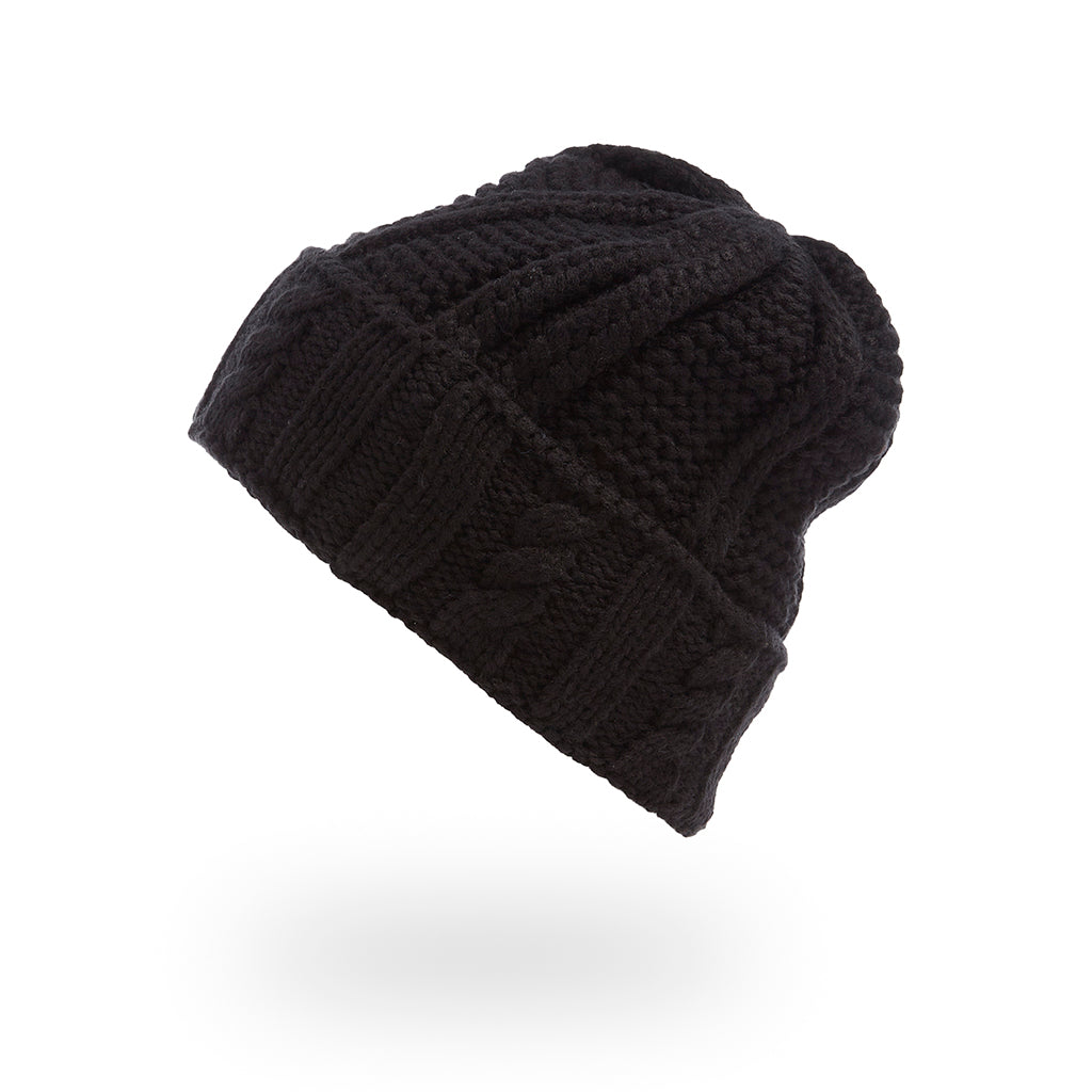 Womens Cable Knit - Black (2022)