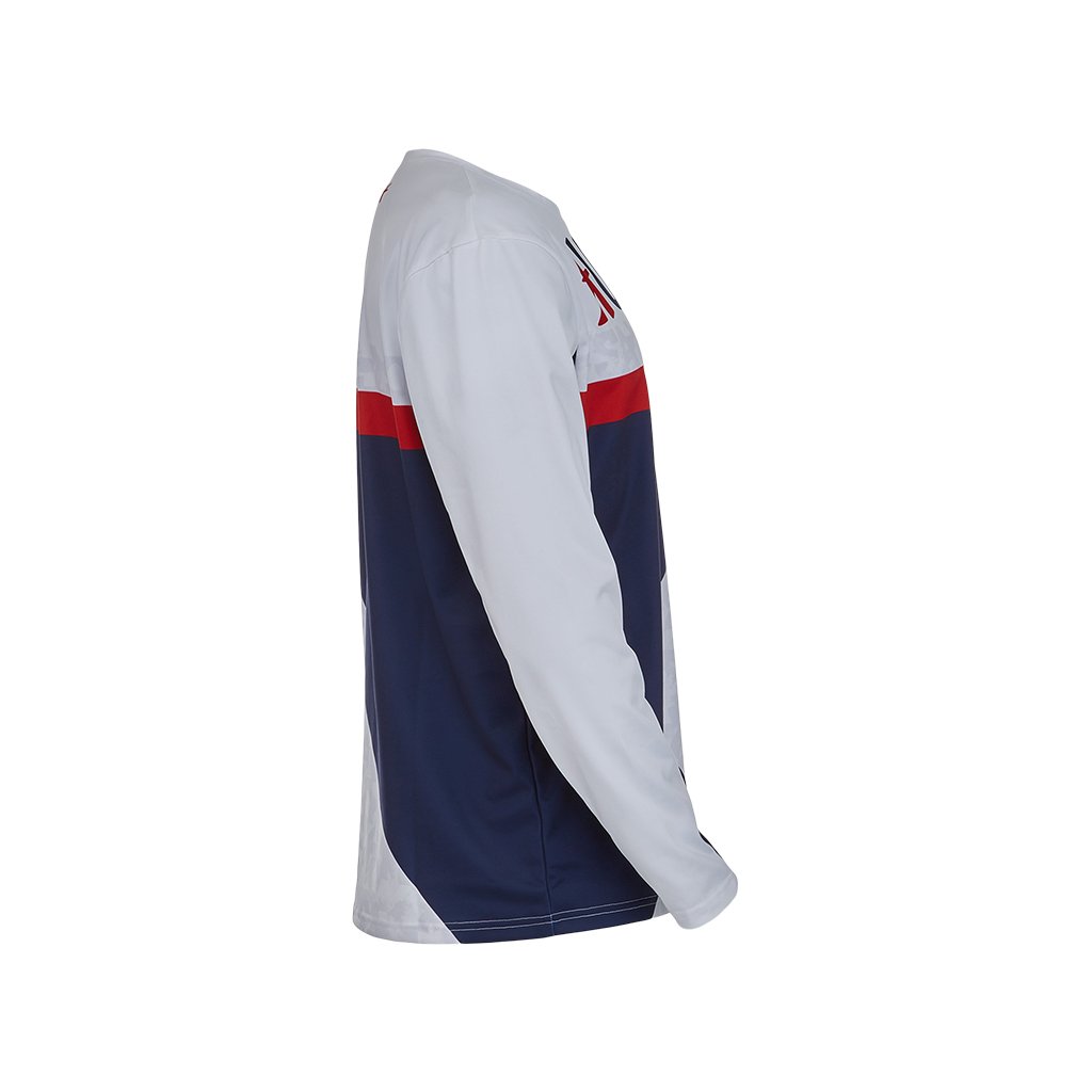 Mens USA Snow Crew - White