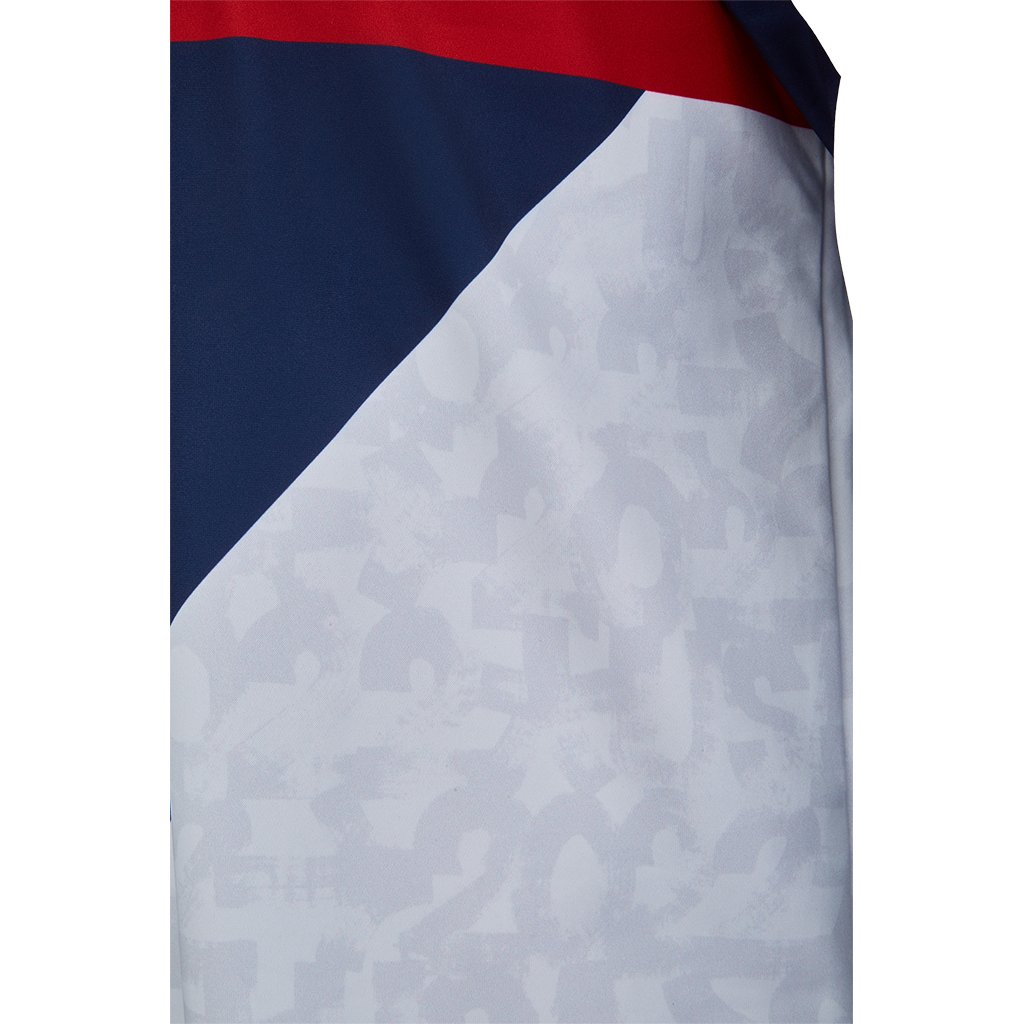 Mens USA Snow Crew - White