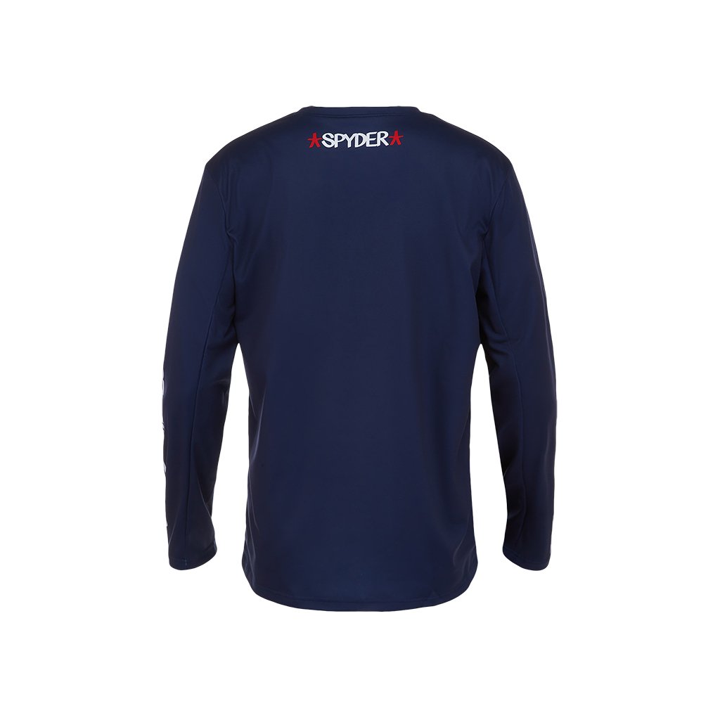 Mens USA Snow Crew - Indigo