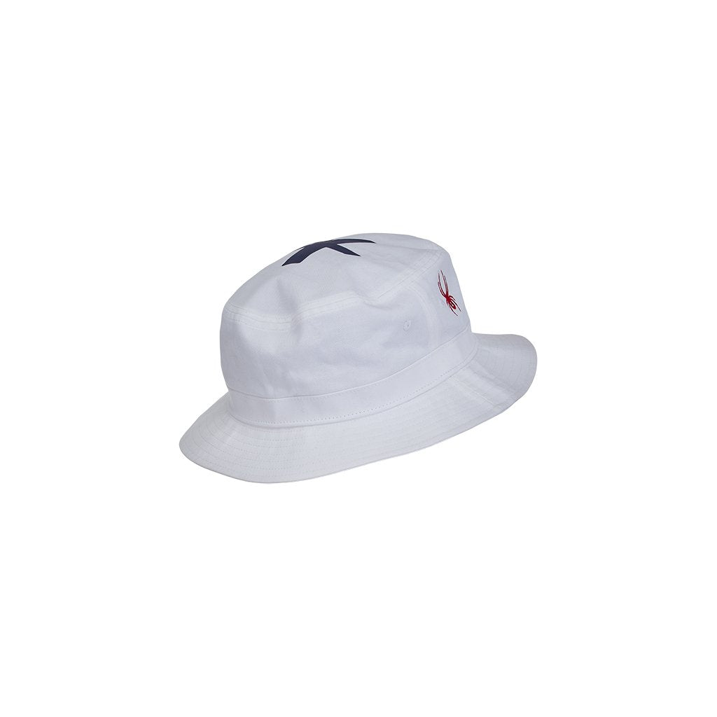 Mens USA Bucket - White