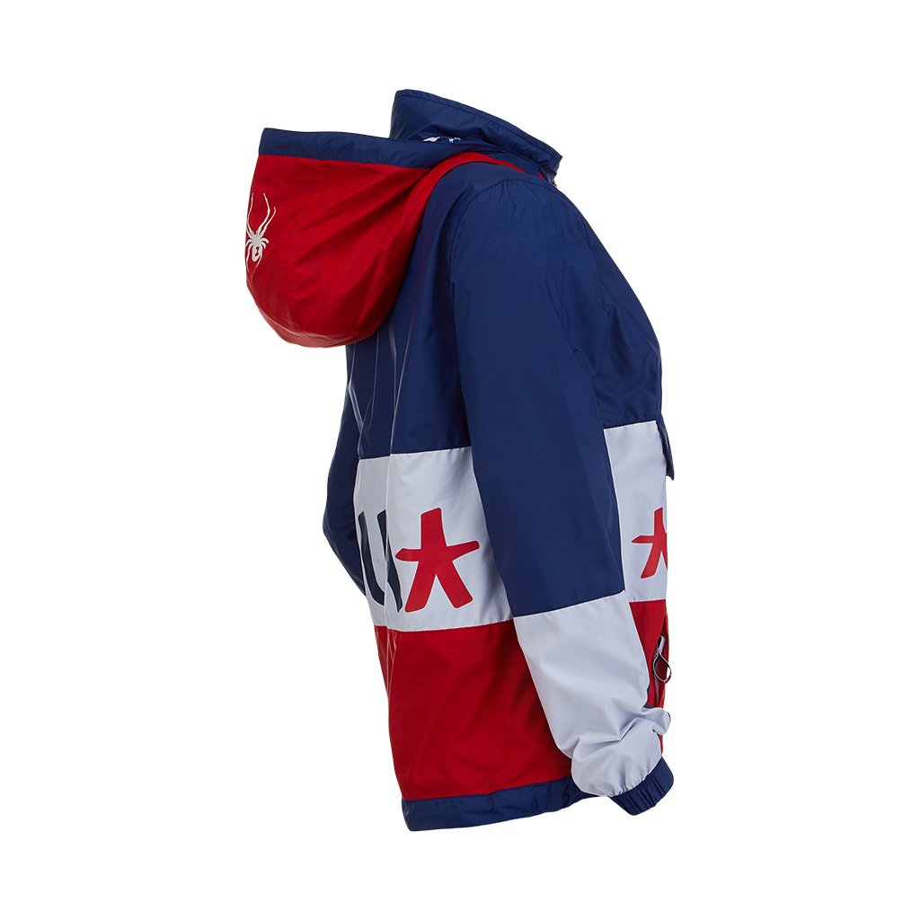 Womens USA Windbreaker - National