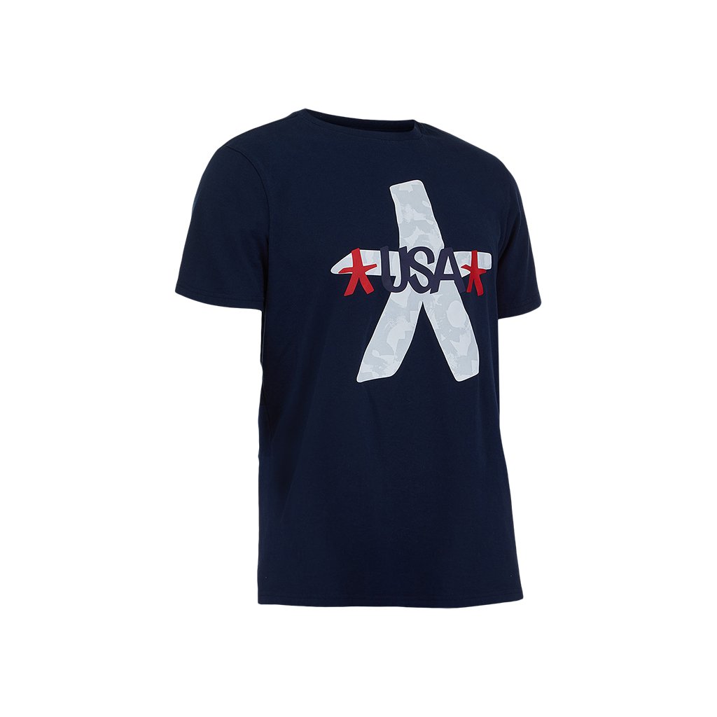 Mens USA Tee - Indigo