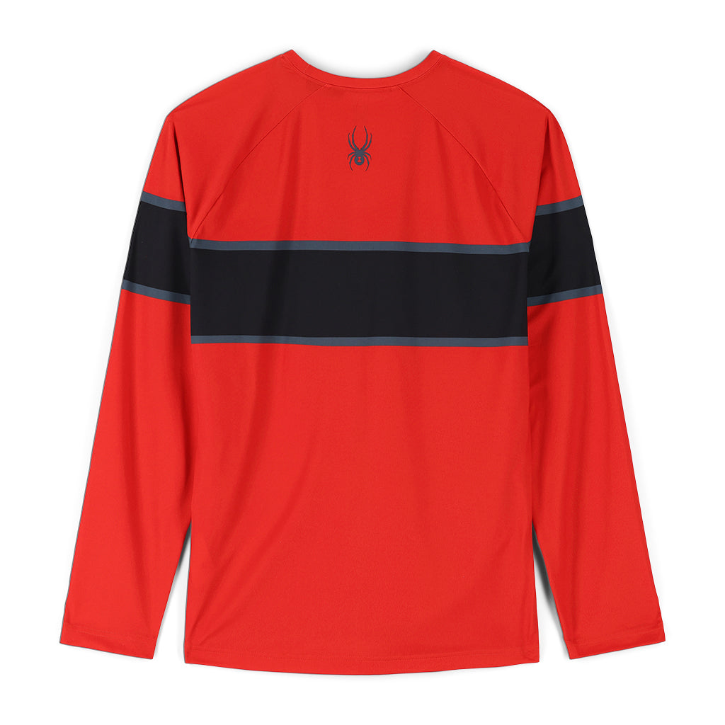 Mens Pump Long Sleeve Crew Neck - Volcano (2022)