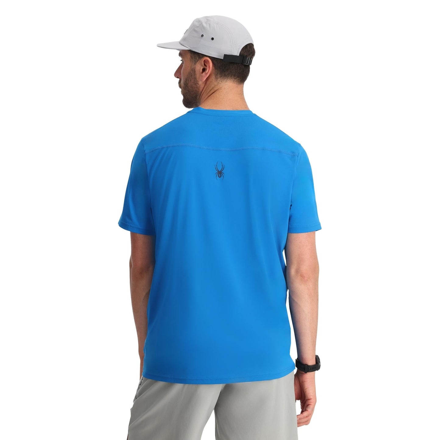 Mens Arc Short Sleeve Tech Tee  - Cobalt
