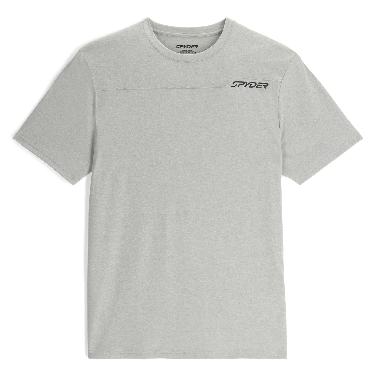 Mens Arc Short Sleeve Tech Tee  - Pewter