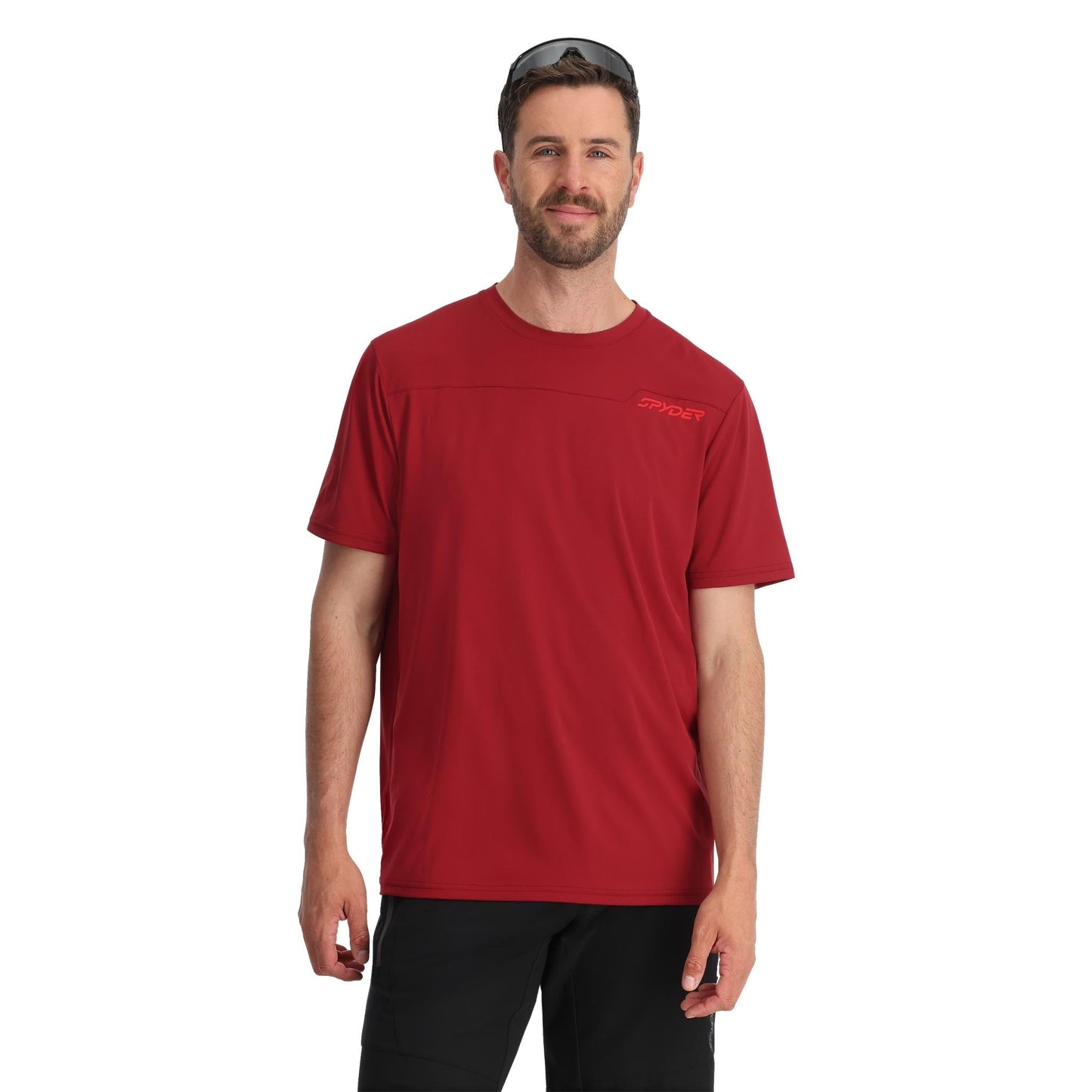 Mens Arc Short Sleeve Tech Tee  - Raw Denim
