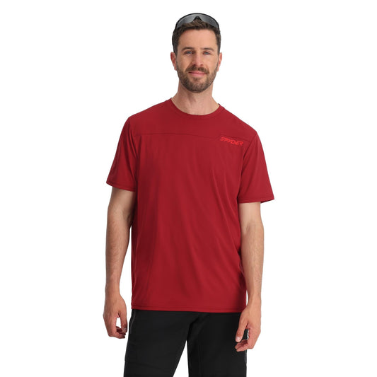 Mens Arc Short Sleeve Tech Tee  - Raw Denim