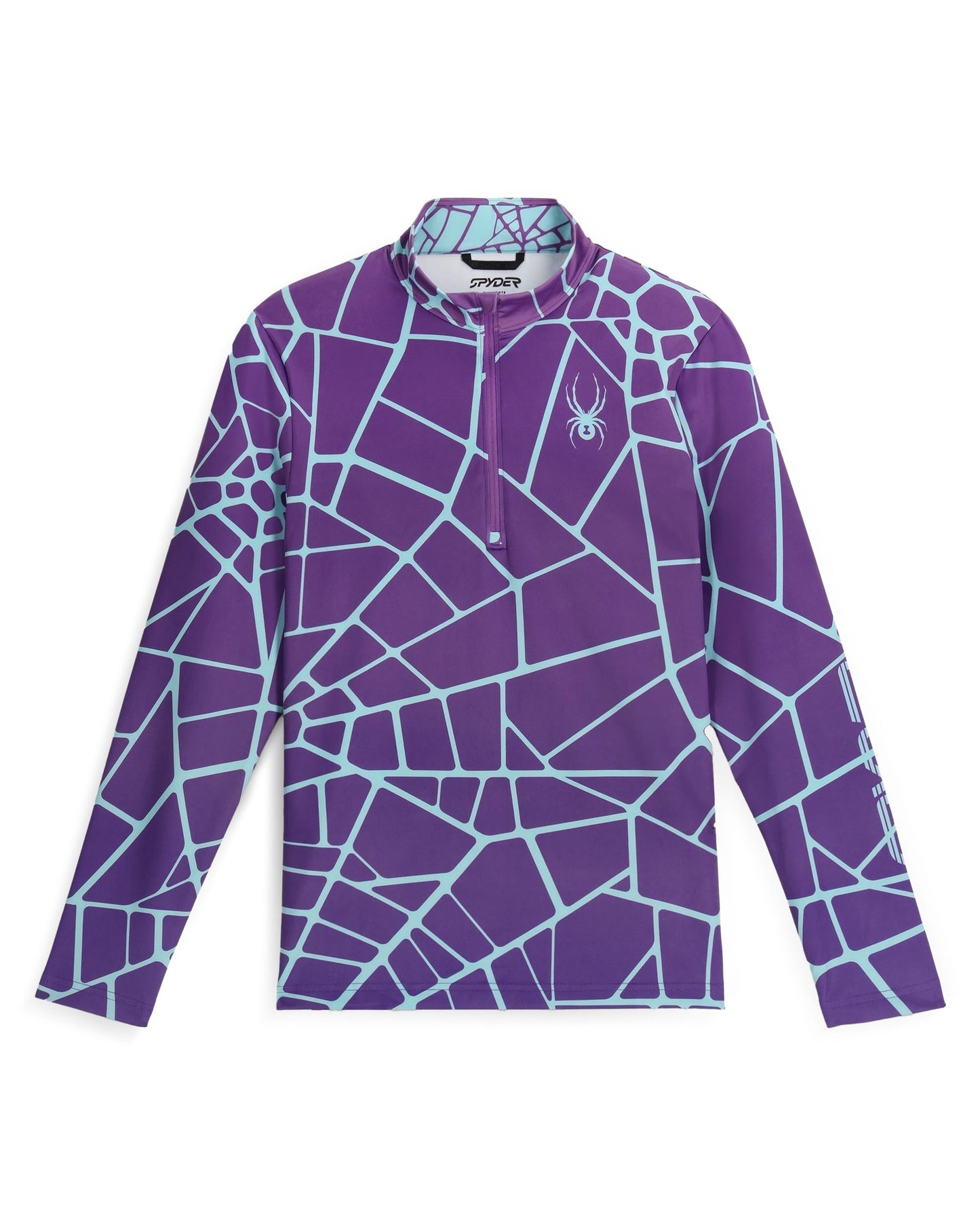 Mens Podium Half Zip - Deep Purple