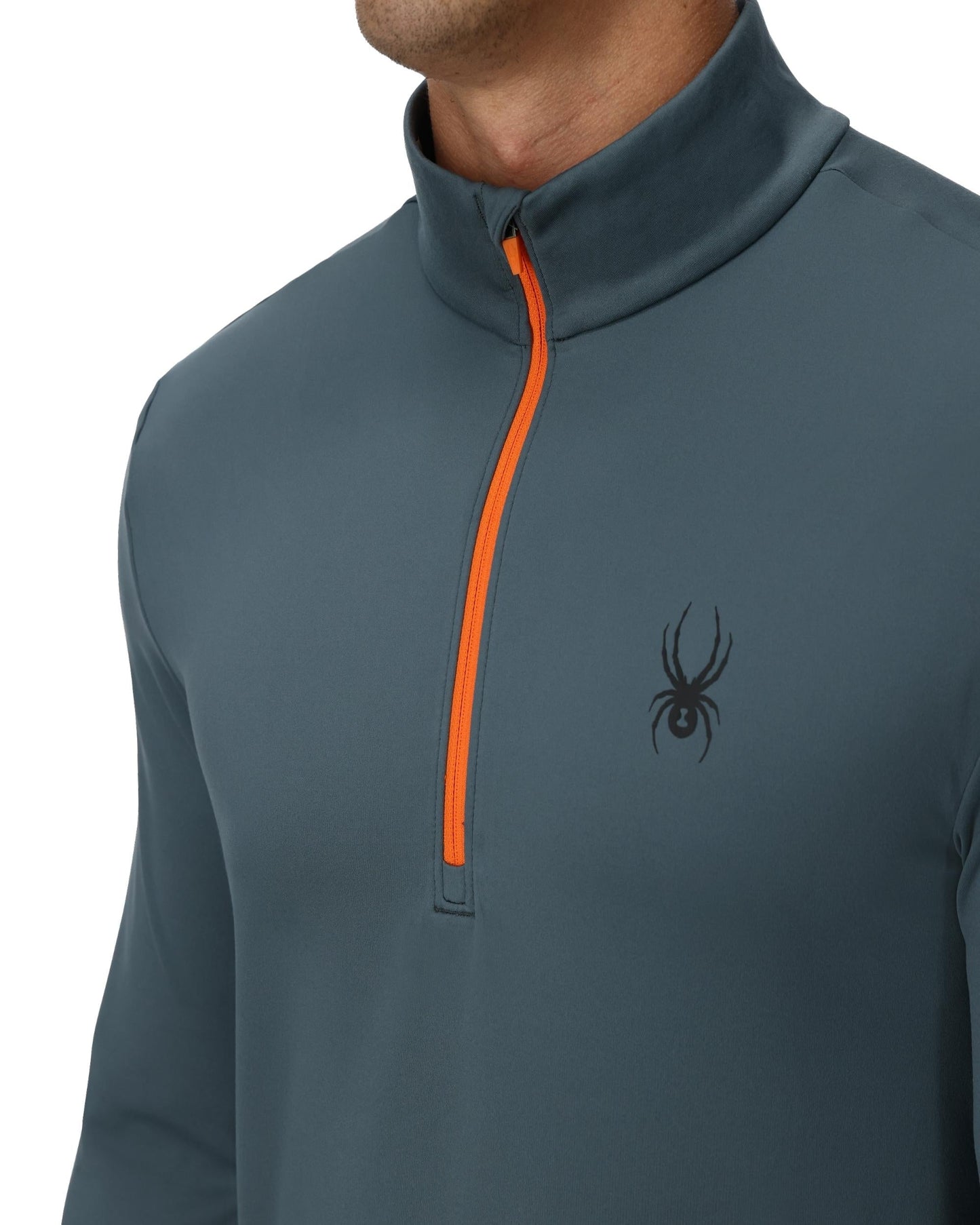 Mens Prospect Half Zip - Slate Blue