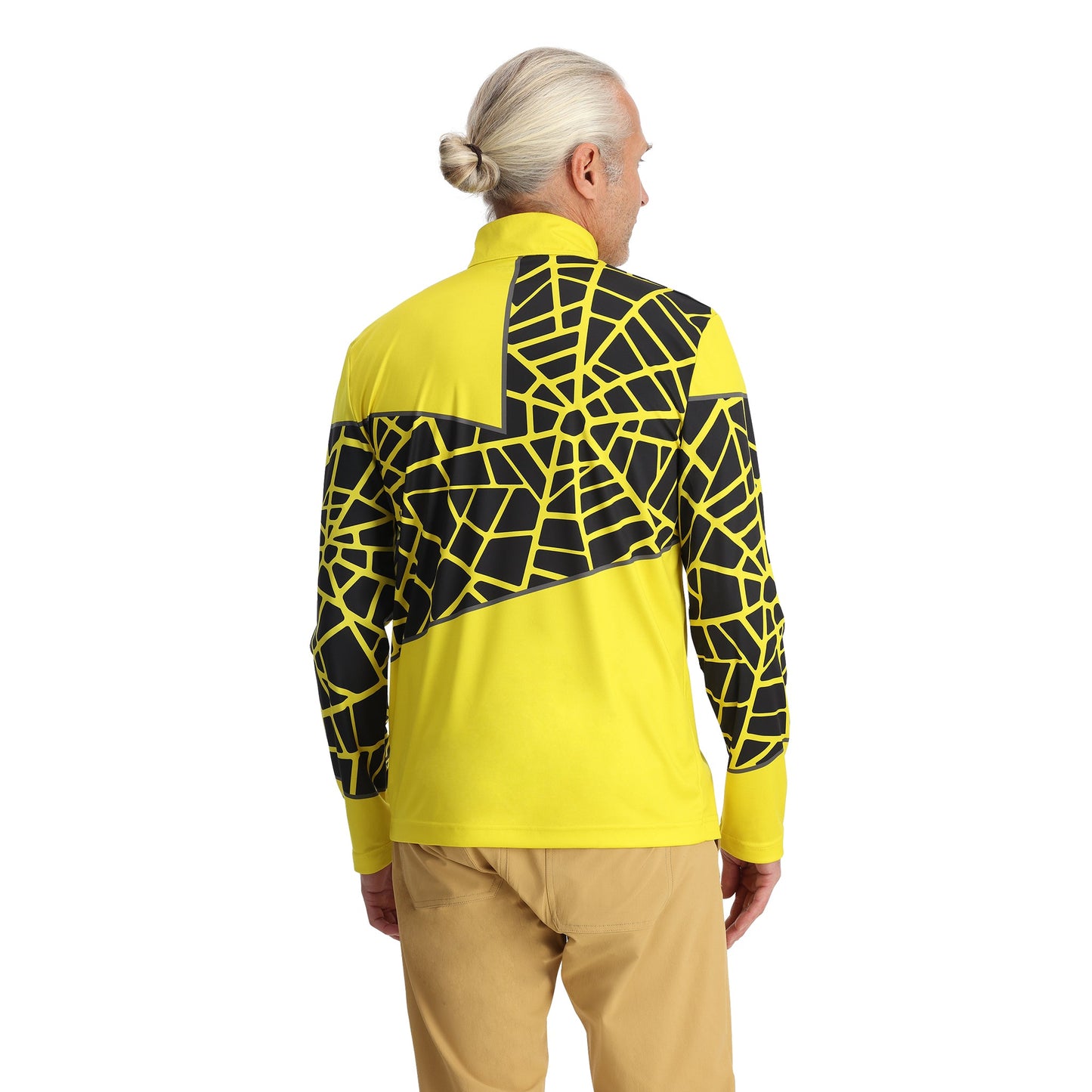 Mens Vital Half Zip - Acid Yellow