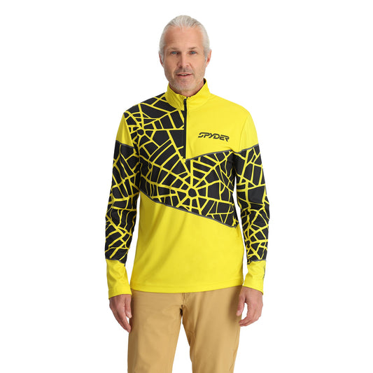 Mens Vital Half Zip - Acid Yellow