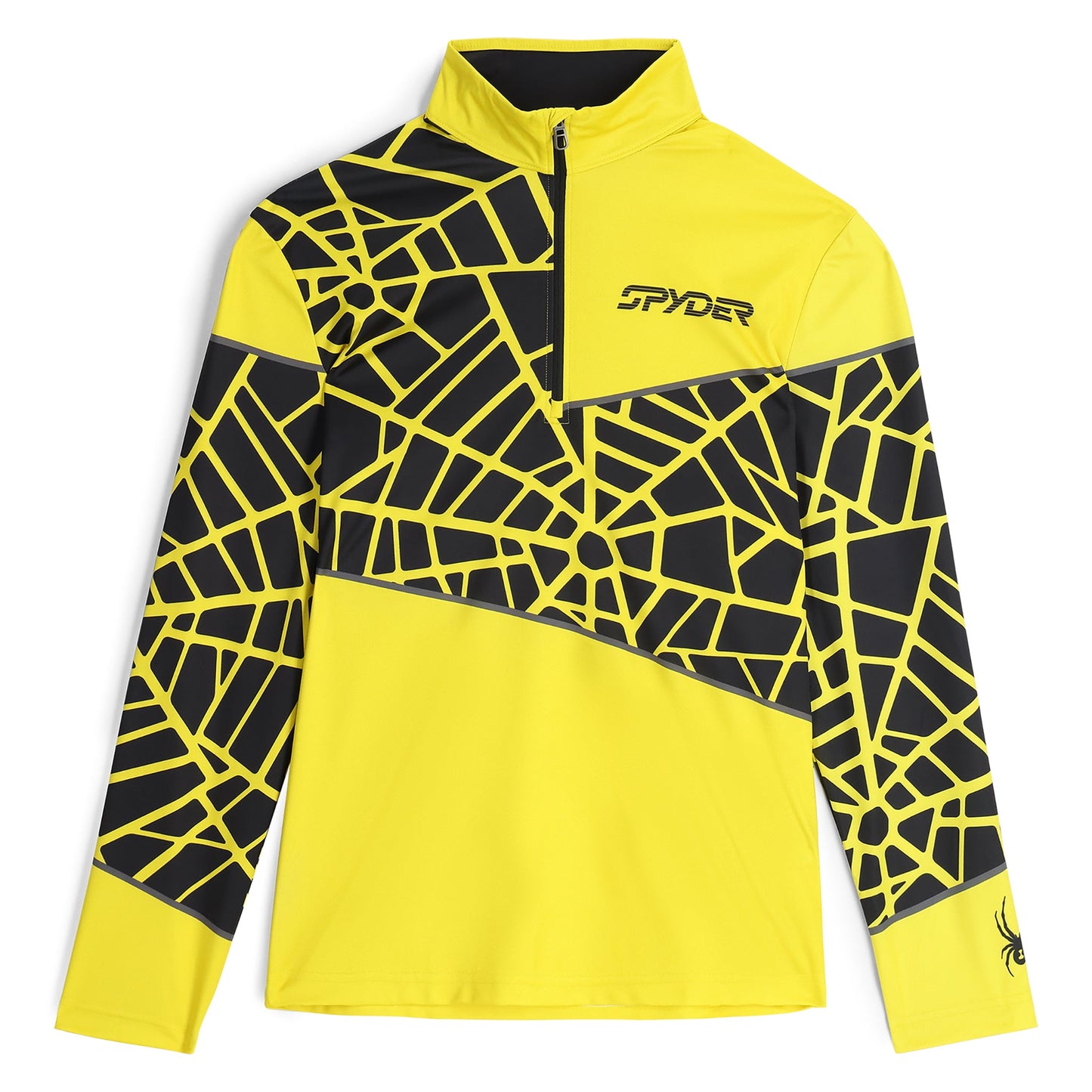 Mens Vital Half Zip - Acid Yellow