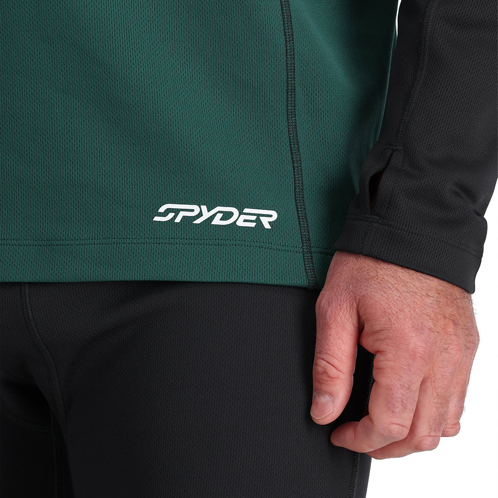 Mens Charger 1/2 Zip - Cypress Green