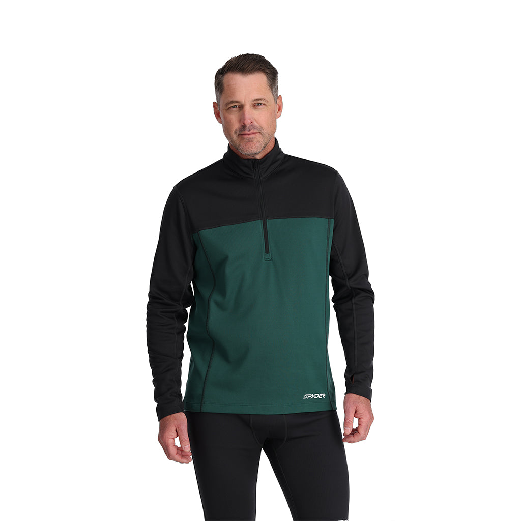 Mens Charger 1/2 Zip - Cypress Green